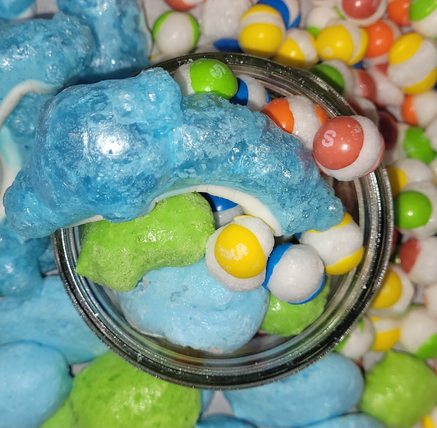 Freeze Dried New Blue Candy Assortment