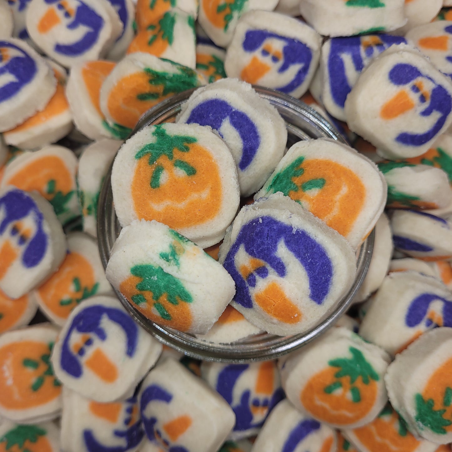 Freeze Dried Pumpkin & Ghost Sugar Cookies