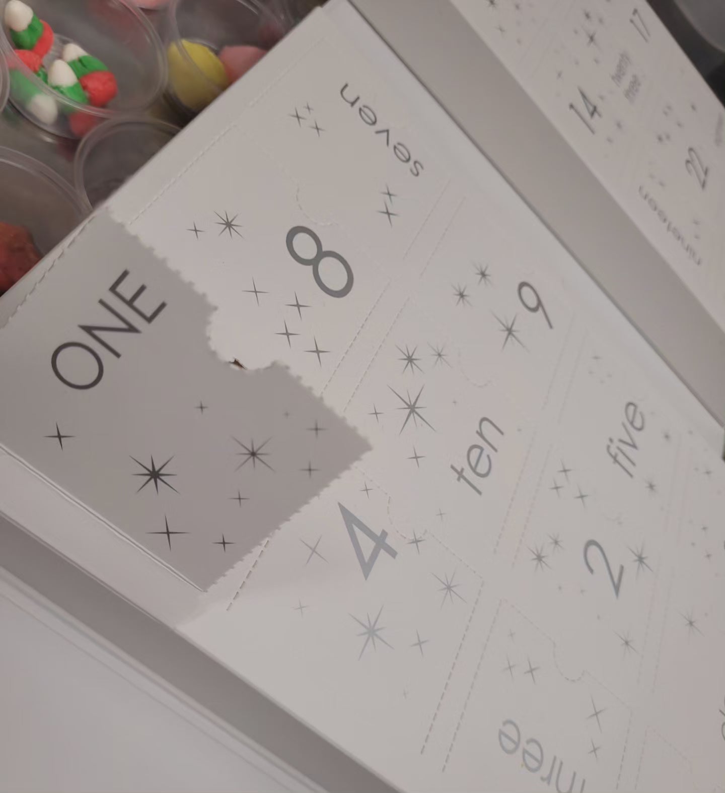 Freeze Dried Advent Calender