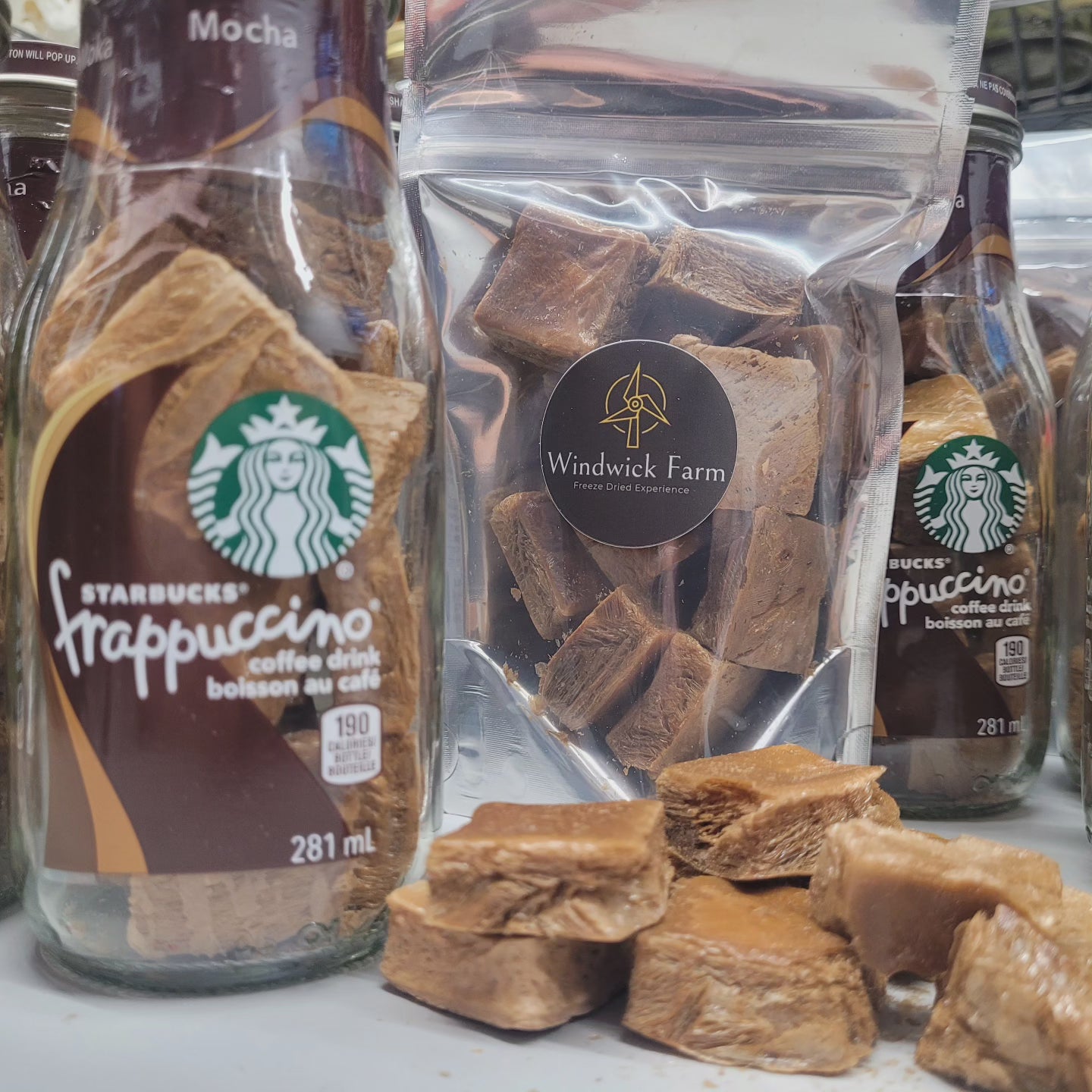 Freeze Dried Mocha Frappuccino Bites