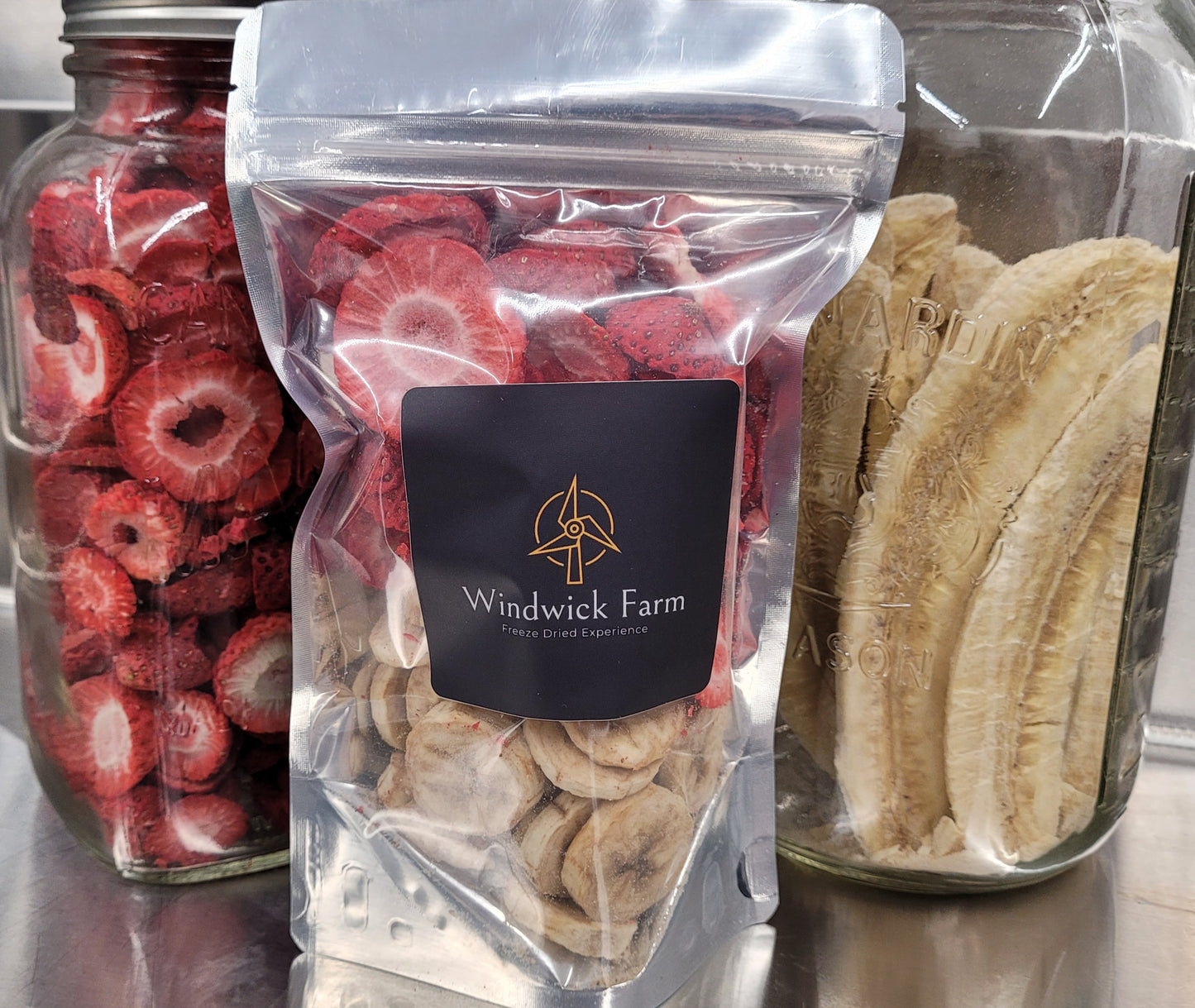 Freeze Dried Strawberries & Bananas