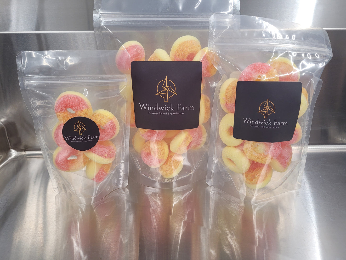 Freeze Dried Fuzzy Peach Rings