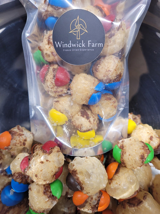 Freeze Dried Candy & Chocolate Coated Caramel Balls