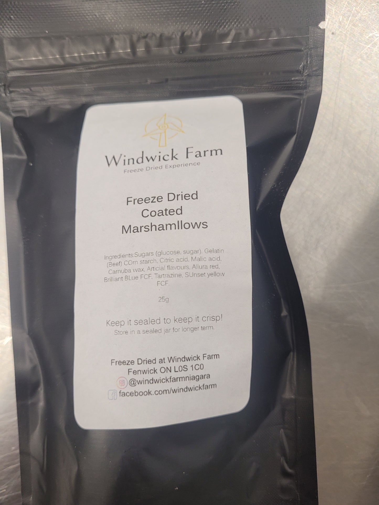 Freeze Dried Fruity Coated Marshmallows