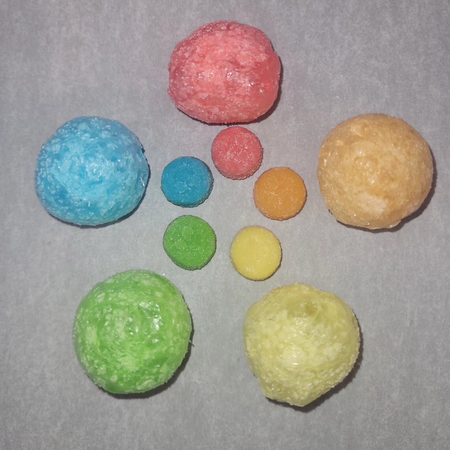 Freeze Dried Sour Poppers Gummies